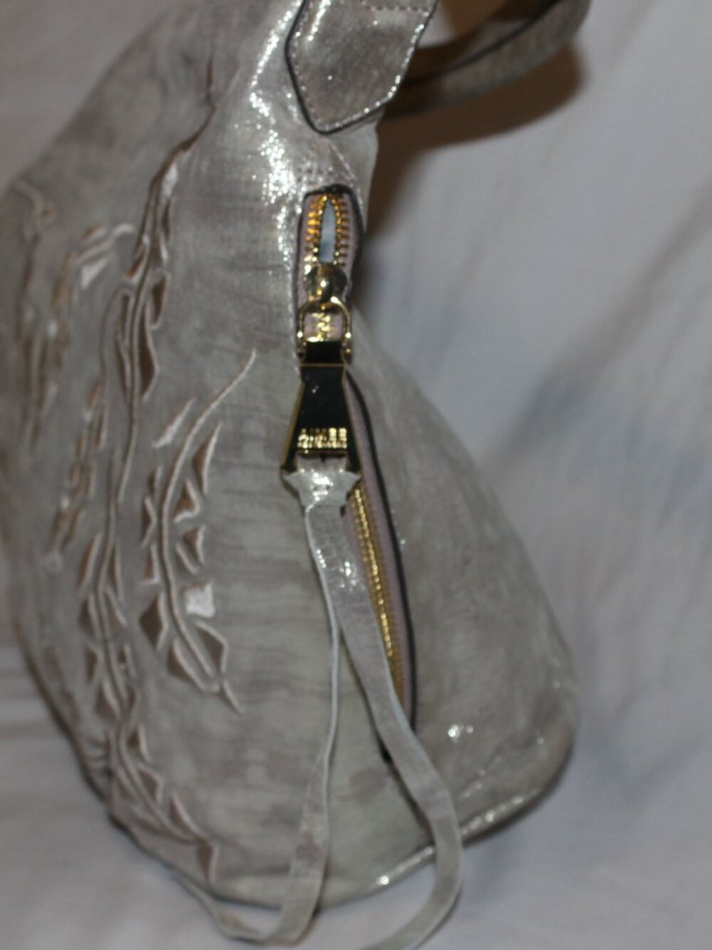 Aimee Kestenberg pebbled Leather Hobo Bag - Picture 5 of 5